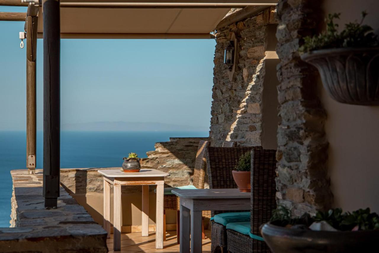 Aegean Castle Andros - Adults Only Aparthotel Agia Eleousa Ngoại thất bức ảnh