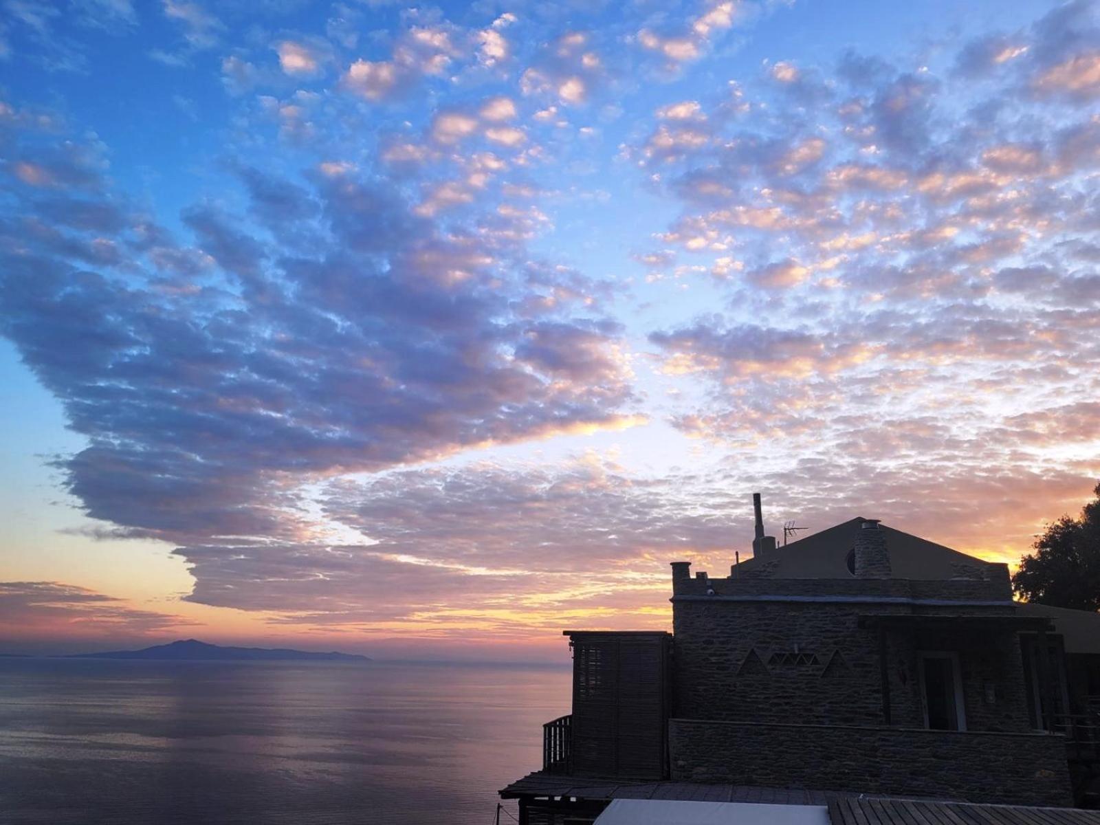 Aegean Castle Andros - Adults Only Aparthotel Agia Eleousa Ngoại thất bức ảnh