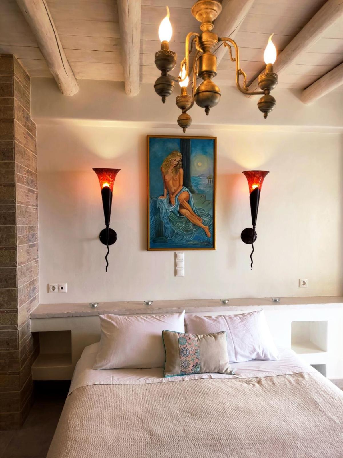 Aegean Castle Andros - Adults Only Aparthotel Agia Eleousa Ngoại thất bức ảnh