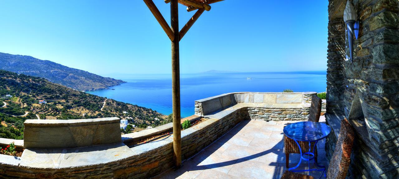 Aegean Castle Andros - Adults Only Aparthotel Agia Eleousa Ngoại thất bức ảnh
