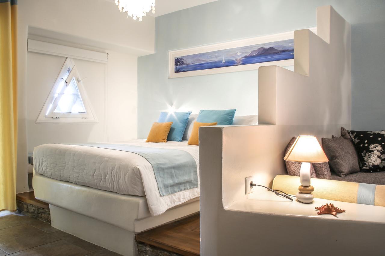 Aegean Castle Andros - Adults Only Aparthotel Agia Eleousa Ngoại thất bức ảnh