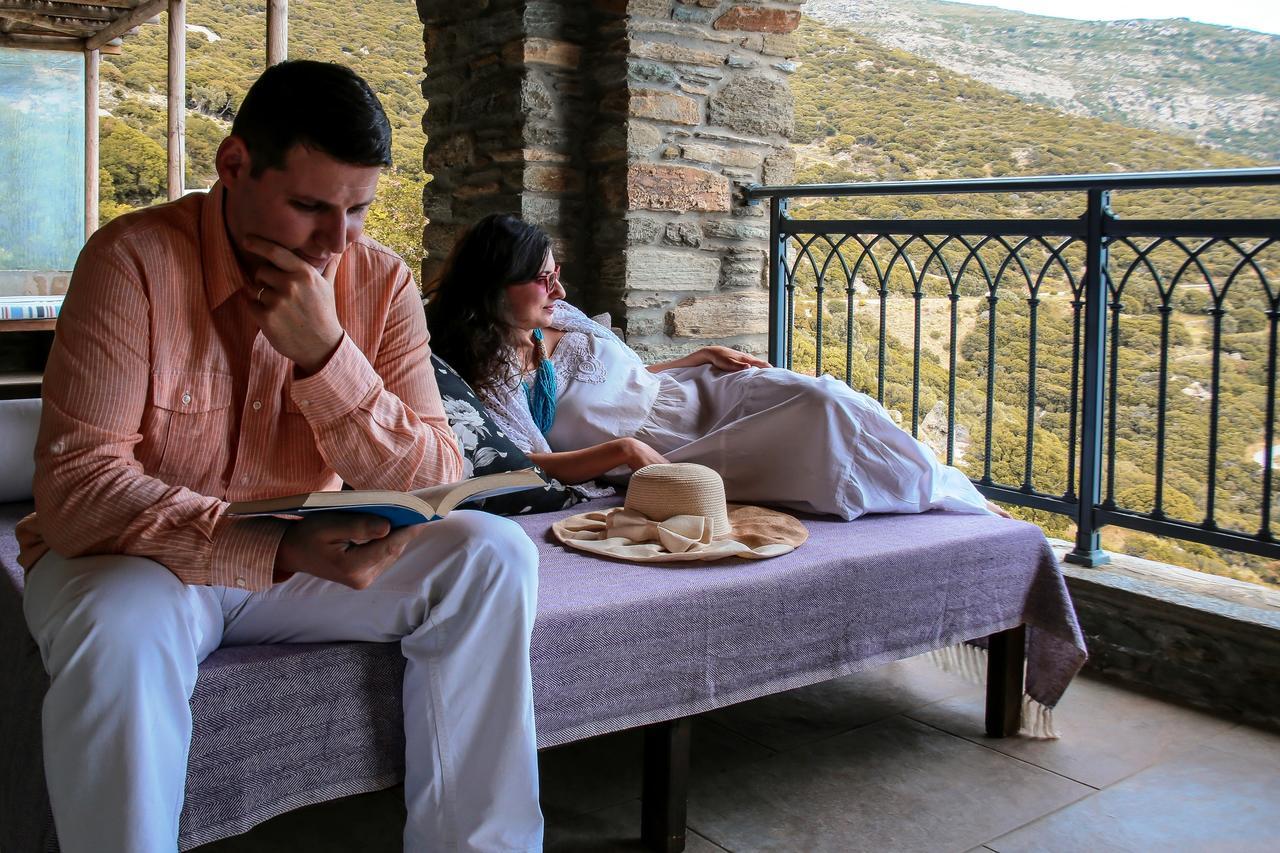 Aegean Castle Andros - Adults Only Aparthotel Agia Eleousa Ngoại thất bức ảnh